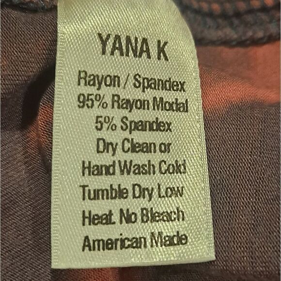 Yana K Lisa Top in Mauve Denim Color One Size - Picture 5 of 5